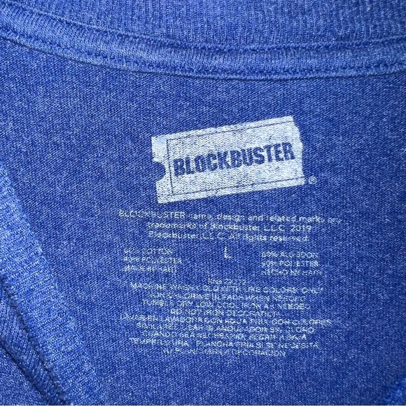Blockbuster T-shirt Make it a Blockbuster Night Size Large - Picture 7 of 8